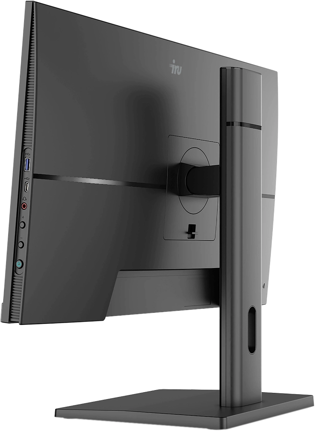 Моноблок IRU Tactio 23.8" Full HD i5 12450H (2) 32Gb SSD1Tb noOS GbitEth WiFi BT 120W Cam черный 1920x1080