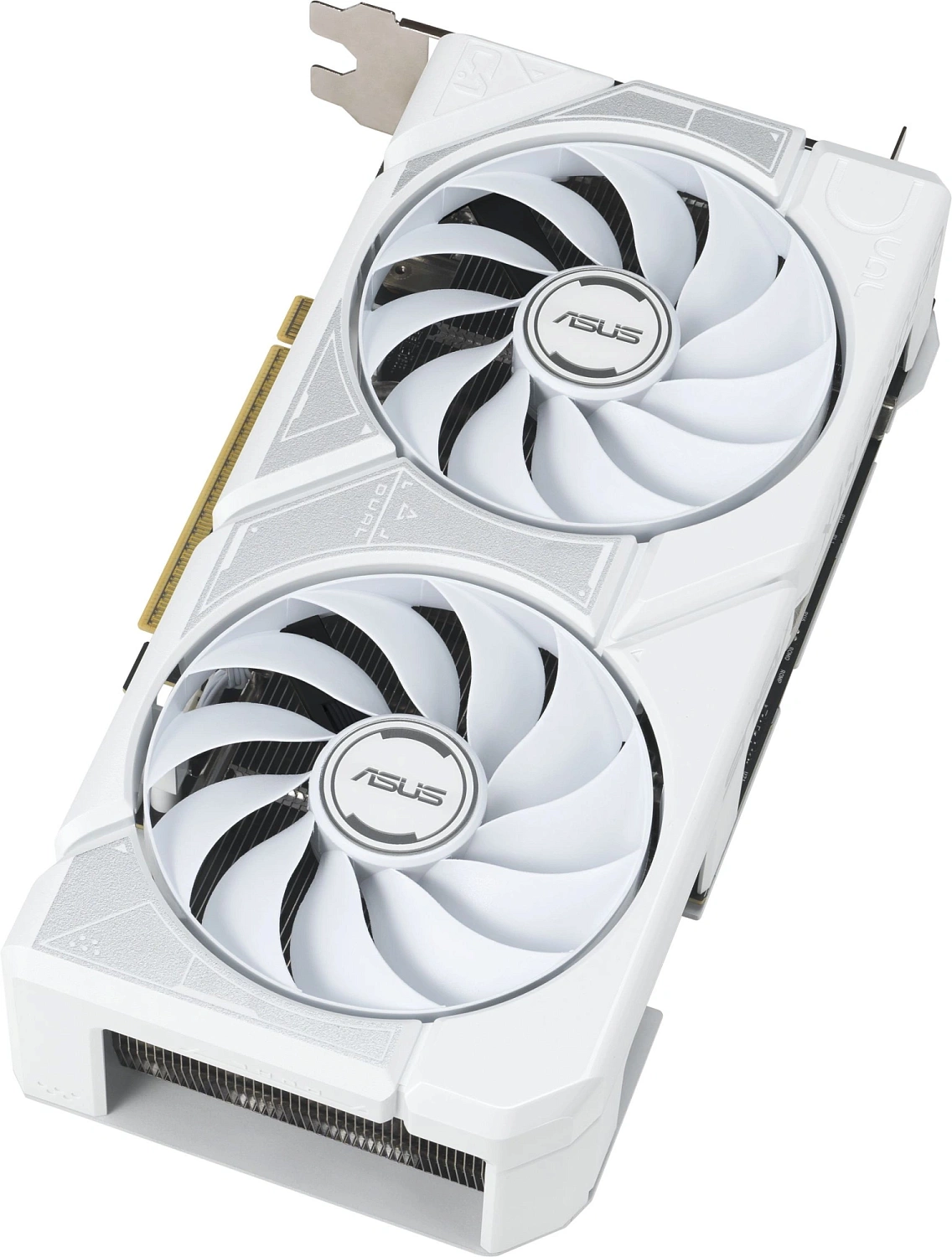 Видеокарта Asus PCI-E 4.0 DUAL-RTX5060TI-O16G-WHITE NVIDIA GeForce RTX 5060TI 16Gb 128bit GDDR7 2602/28000 HDMIx1 DPx3 HDCP Ret