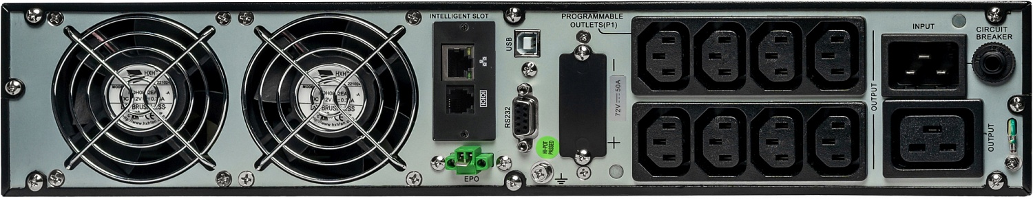 Источник бесперебойного питания Systeme Electric Smart-Save Online SRT, 3000VA/3000W, On-Line, Extended-run, Rack 2U(Tower convertible), LCD, Out: 8xC13+1xC19, SNMP Intelligent Slot, USB, RS-232, Pre-Inst. Web/SNMP