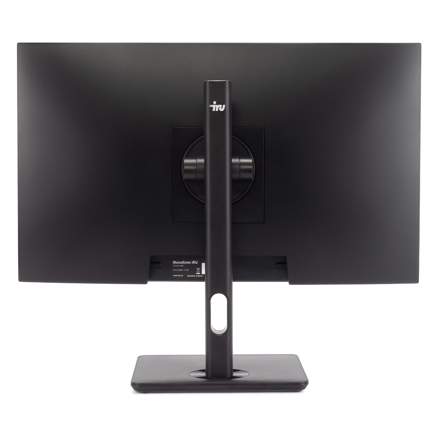 Моноблок IRU Tactio 23ID 23.8" Full HD i7 1255U (1.7) 32Gb SSD1Tb UHDG CR Windows 11 Pro GbitEth WiFi BT 120W Cam черный 1920x1080