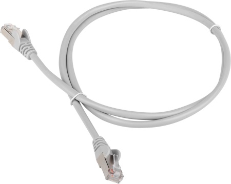 Патч-корд Lanmaster LAN-PC45/S6-5.0-GY FTP RJ-45 вил.-вилка RJ-45 кат.6 5м серый LSZH (уп.:1шт)