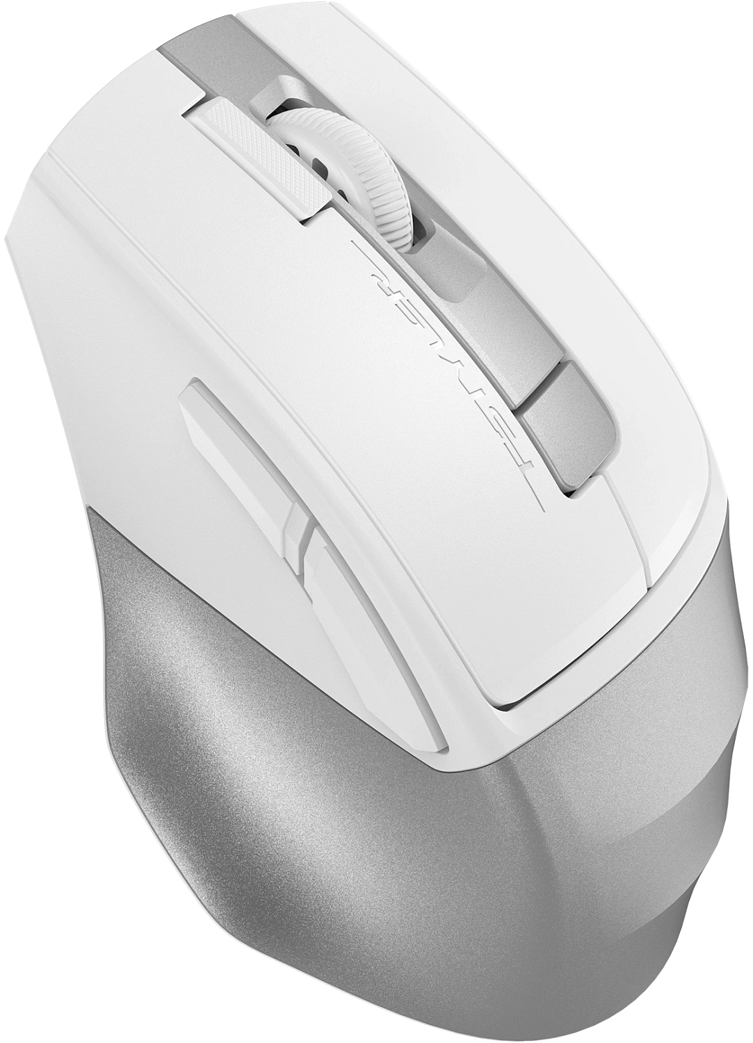 Мышь A4Tech Fstyler FG45CS Air2 белый/серебристый оптическая (2000dpi) silent беспроводная USB для ноутбука (7but) Мышь A4Tech Fstyler FG45CS Air2 белый/серебристый оптическая (2000dpi) silent беспроводная USB для ноутбука (7but)
