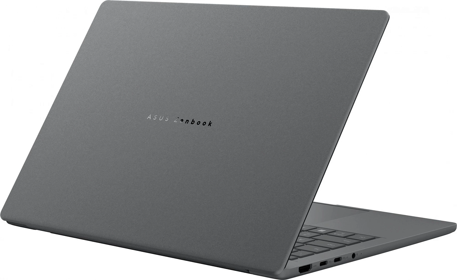 Ноутбук Asus Zenbook 14 UX3407QA-QD267W Snapdragon X X1-26-100 16Gb SSD512Gb Qualcomm Adreno 14" OLED WUXGA (1920x1200) Windows 11 Home grey WiFi BT Cam Bag (90NB1502-M00DN0)