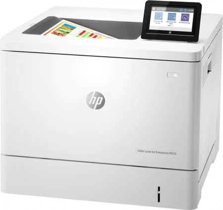 Принтер лазерный HP Color LaserJet Enterprise M555dn (7ZU78A) A4 Duplex белый