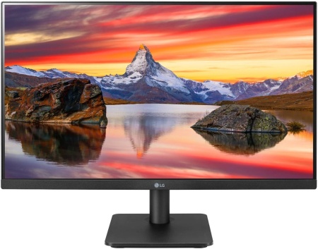 Монитор LG 23.8" 24MP400-B черный IPS LED 16:9 HDMI матовая 250cd 178гр/178гр 1920x1080 75Hz FreeSync VGA FHD 2.6кг