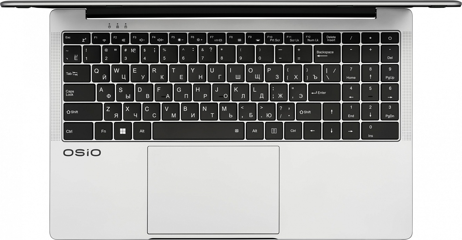 Ноутбук Osio FocusLine F150i-002 Core i3 1125G4 16Gb SSD256Gb Intel UHD Graphics 15.6" IPS FHD (1920x1080) Windows 11 Home grey WiFi BT Cam 6000mAh