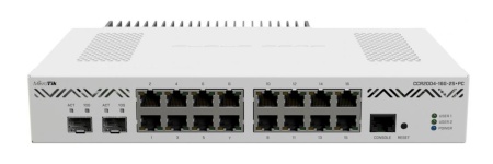 Коммутатор MikroTik CCR2004-16G-2S+PC 16G 2SFP+ управляемый