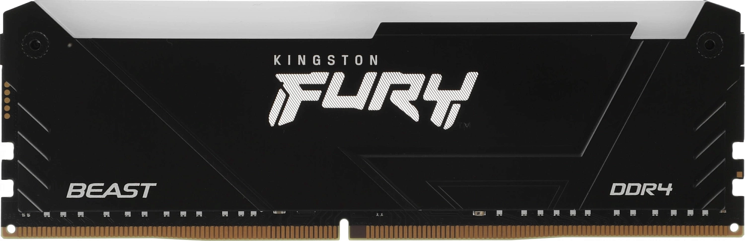 Память DDR4 4x8GB 3200MHz Kingston KF432C16BB2AK4/32 Fury Beast RGB RTL Gaming PC4-25600 CL16 DIMM 288-pin 1.35В dual rank с радиатором Ret