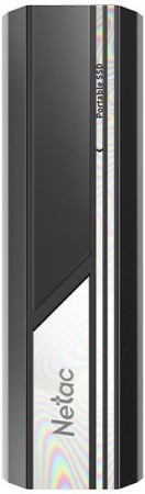 Ssd накопитель Netac ZX10 500GB USB 3.2 Gen 2 Type-C External SSD, R/W up to 1050/950MB/s, with USB C to A cable and 10Gbps USB C to C cable 5Y wty