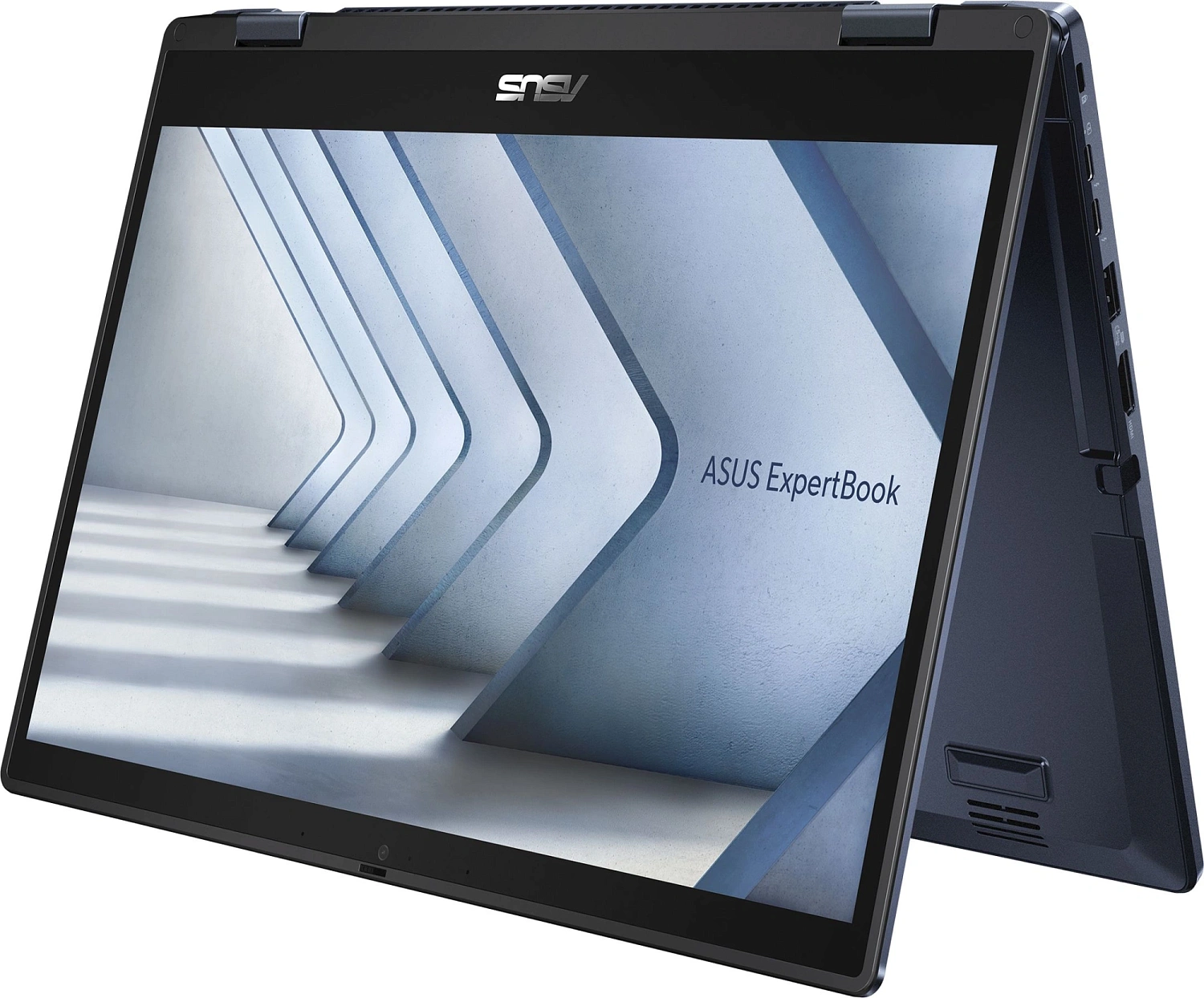 Ноутбук Asus Expertbook B3 Flip B3402FVA-I716512B7D Core 7 150U 16Gb SSD512Gb Intel UHD Graphics 14" IPS FHD (1920x1080) без ОС black WiFi BT Cam (90NX07N1-M02MD0)