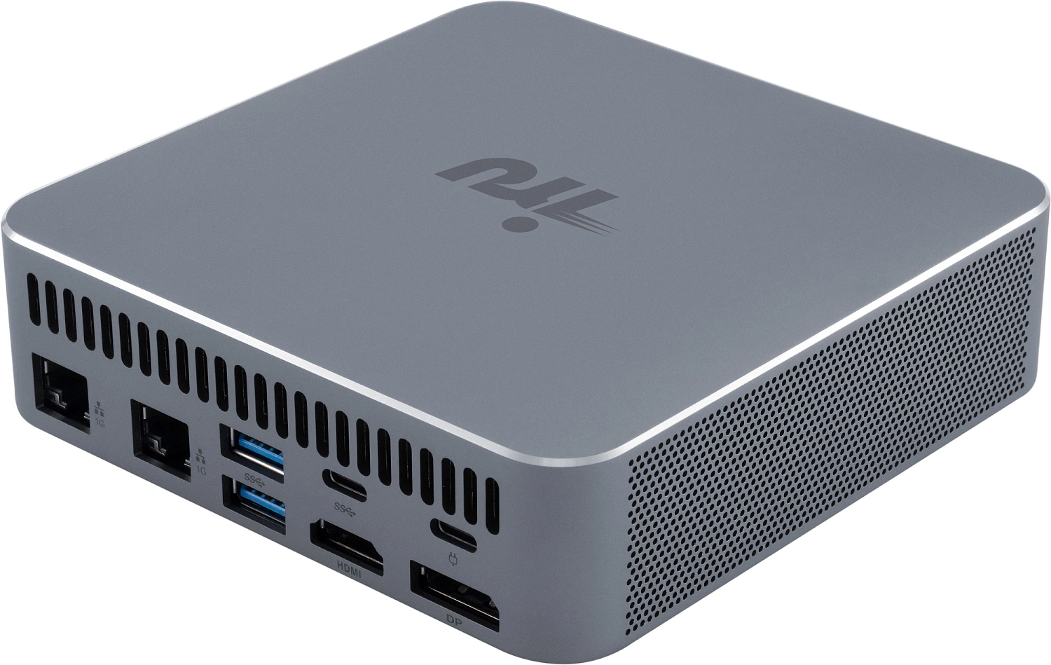 Неттоп IRU Tactio 515 i5 12450H (2) 16Gb SSD512Gb Iris Xe Windows 11 Pro 64 2xGbitEth WiFi BT 100W серый (RUS) (2195518)