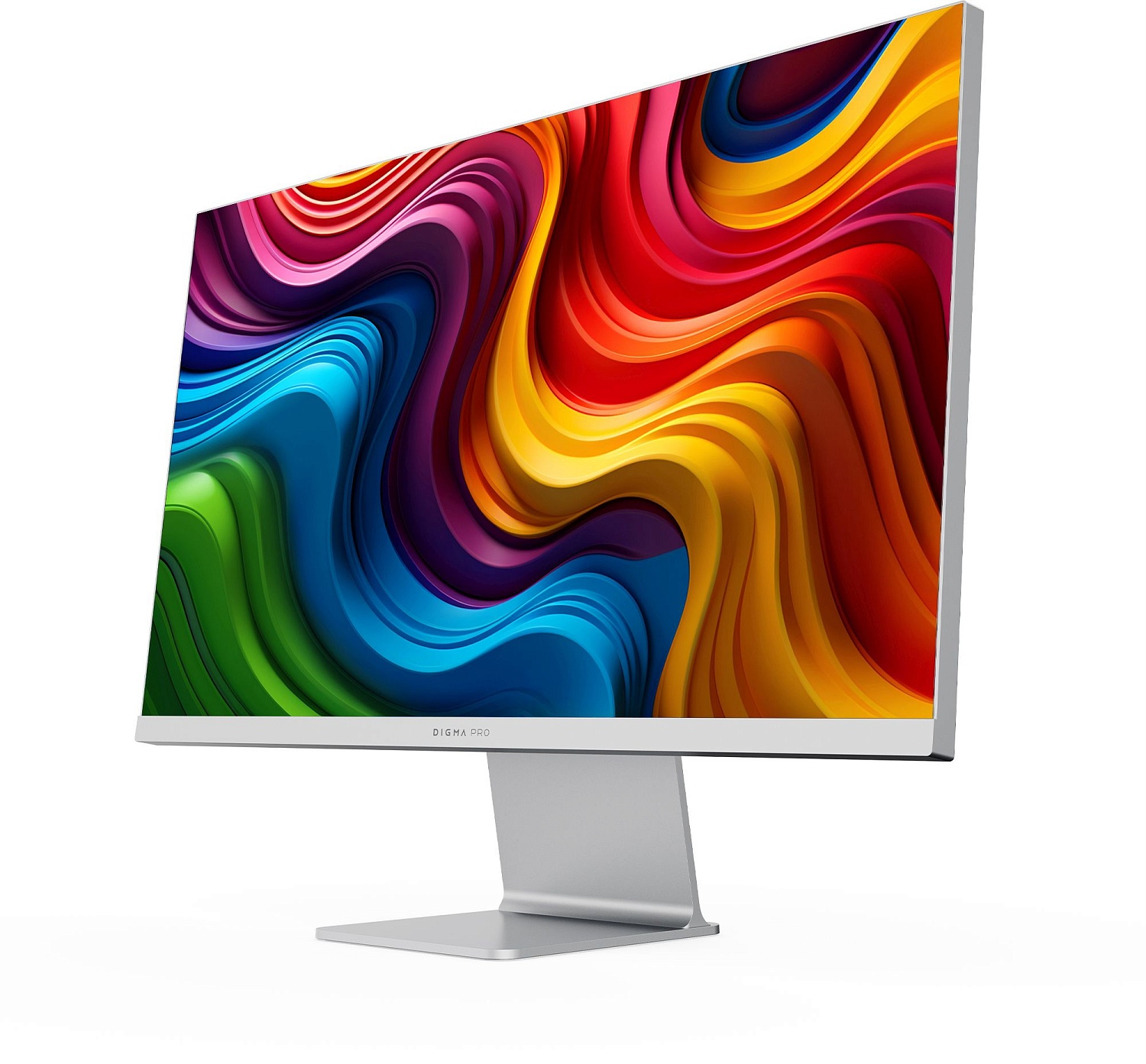 Монитор Digma Pro 27" Art M серебристый IPS LED 5ms 16:9 HDMI M/M матовая 500cd 178гр/178гр 5120x2880 60Hz DP 5K USB 5.7кг