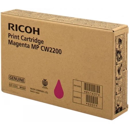 Картридж гелевый тип MP CW2200 RICOH MP CW2200SP/CW2201SP пурпурный (841637) 100 мл/461 стр