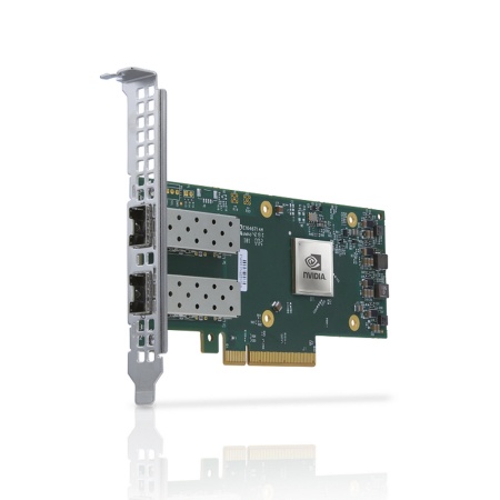 MCX621102AN-ADAT ConnectX-6 Dx EN adapter card, 25GbE, Dual-port SFP28, PCIe 4.0 x8, No Crypto, Tall Bracket, (485158)