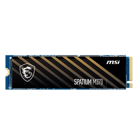 M.2 2280 256GB MSI SPATIUM M370 Client SSD PCIe Gen3x4 with NVMe, 2300/1100, IOPS 150/230K, MTBF 1.5M, 3D NAND, 200TBW, RTL