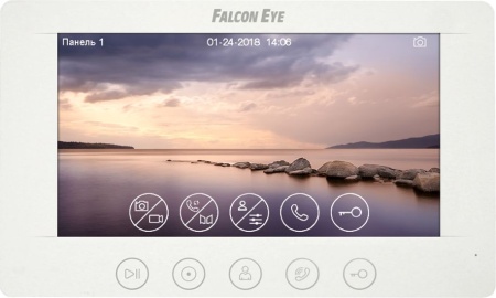 Видеодомофон Falcon Eye Cosmo HD Plus белый