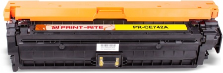 Картридж лазерный Print-Rite TFHAN7YPU1J PR-CE742A CE742A желтый (7300стр.) для HP LJ CP5220/CP5221/CP5223/CP5225