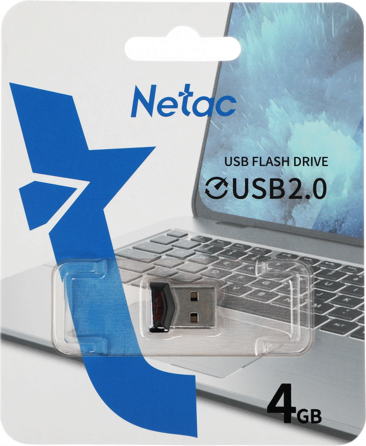 Носитель информации Netac UM81 4GB USB2.0 Ultra compact Flash Drive