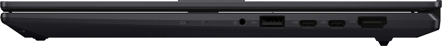 Ноутбук Asus VivoBook S15 M3502QA-MA013W Ryzen 5 5600H 8Gb SSD512Gb AMD Radeon 15.6" IPS FHD (1920x1080) noOS black WiFi BT Cam (90NB0XX2-M00B10)