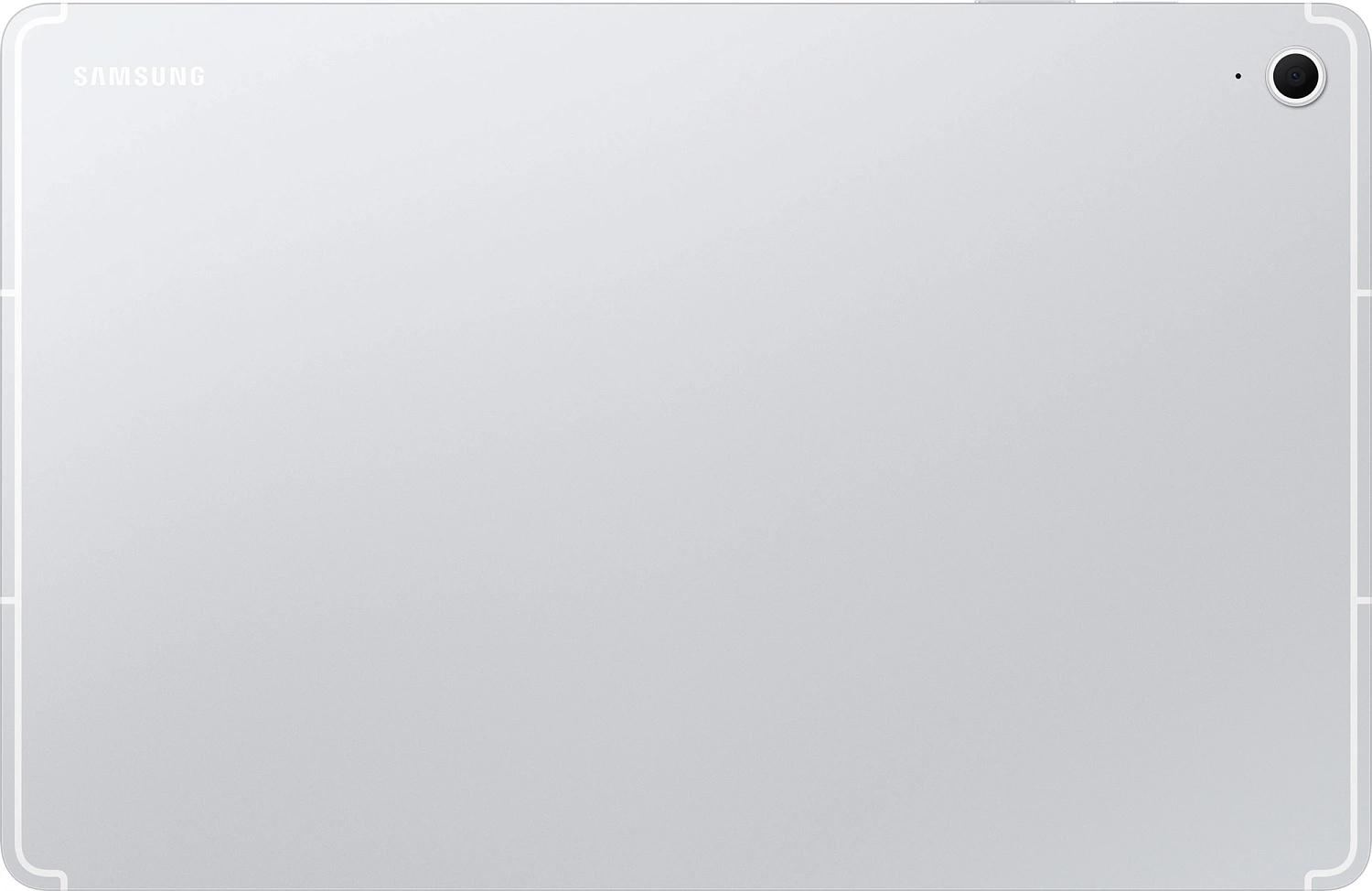 Планшет Samsung Galaxy Tab S10 FE+ 1580 (2.9) 8C RAM12Gb ROM256Gb 13.1" TFT 2880x1800 Android 15 серебристый 13Mpix 12Mpix BT WiFi microSD 1Tb 10090mAh