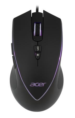 Мышь Acer OMW131 черный оптическая (6000dpi) USB (6but)