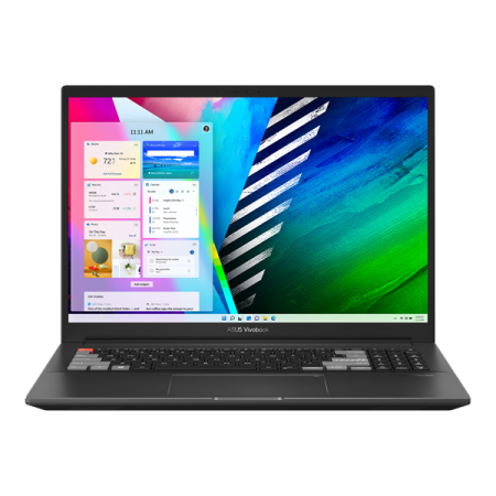 Ноутбук ASUS VivoBook Pro 16X OLED M7600QE-L2114 R9-5900HX/16Gb/1Tb SSD/16,0 WQUXGA OLED 16:10/RTX 3050Ti 4Gb/WiFi6/BT/FP/Backlit KB/W/O OS/1.9Kg/Aluminum//RU_EN_Keyboard