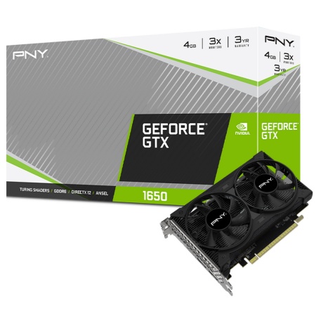 GTX1650 Dual Fan 4GB GDDR6 128bit 1xHDMI 2xDP RTL