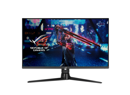 Монитор ASUS 32" ROG Strix XG32UQ IPS LED, ProGaming, 3840x2160, 1ms, 600cd/m2, 1Mln:1, 178°/178°, HDMI*2, USB-hub, 160Hz, FreeSync Premium, Swivel, HAS, VESA, Black, 90LM08B0-B01170 3 years