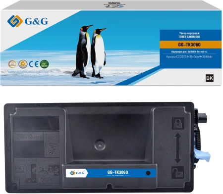 Тонер-картридж G&G toner cartridge for Kyocera M3145idn/M3645idn 14 500 pages with chip TK-3060 1T02V30NL0 гарантия 12 мес.