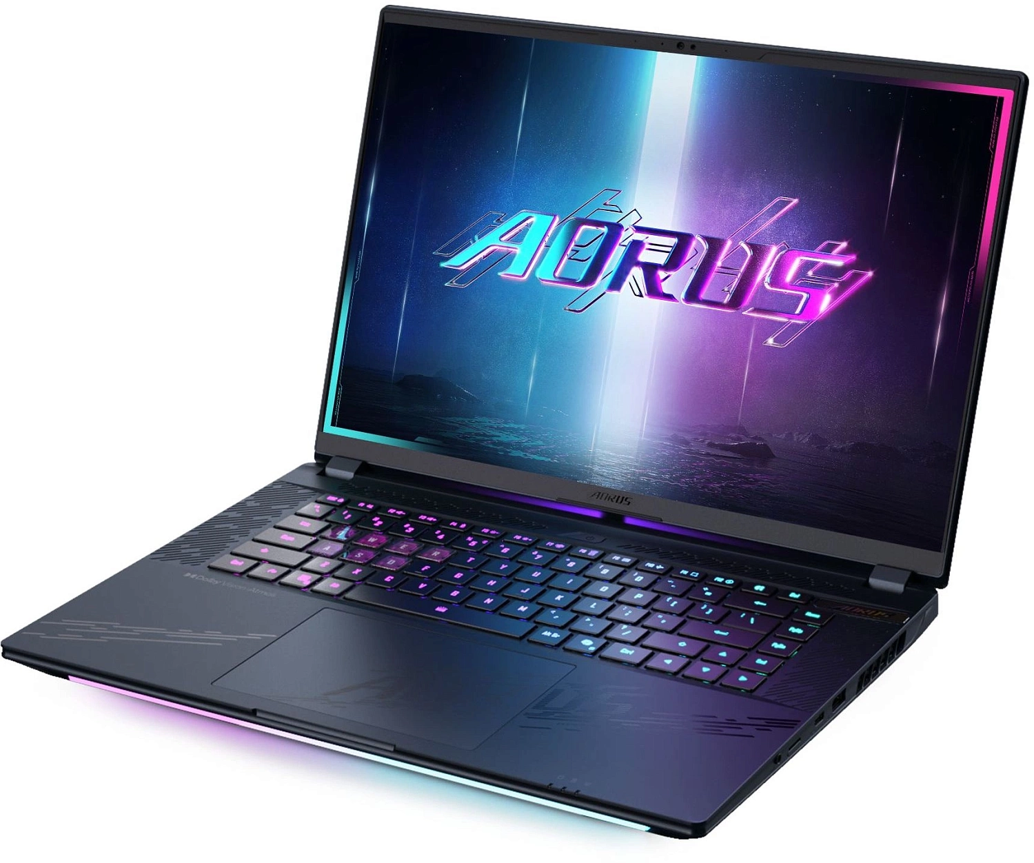 Ноутбук AORUS MASTER 16 AM6H Intel Ultra 9 275HX/32Gb/SSD1Tb/RTX5070 Ti 12Gb/16"/OLED/QHD+/240Hz/Win11Pro/Black (BXHC4KZE64SP)