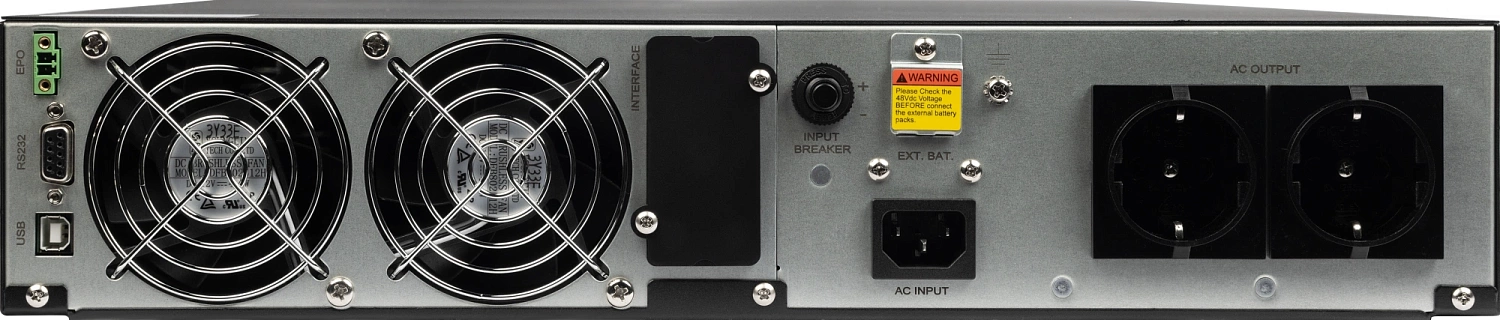 Источник бесперебойного питания Smartwatt DATA PRO 2kVA 1800Вт 2000ВА черный