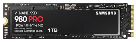 Тведотельный накопитель SSD M.2 (PCI-E NVMe) 1Tb (1024GB) Samsung 980 PRO (R7000/W5000MB/s) (MZ-V8P1T0BW) 1year (следы установки, потёртости)