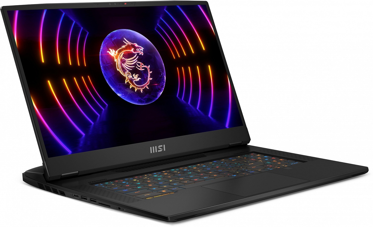 Ноутбук MSI Titan GT77HX 13VI-213RU Core i9 13980HX 64Gb SSD3Tb NVIDIA GeForce RTX4090 16Gb 17.3" IPS UHD (3840x2160) Windows 11 Home black WiFi BT Cam (9S7-17Q211-213)