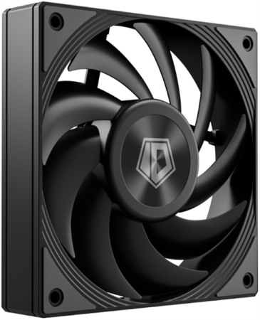 Вентилятор для корпуса ID-COOLING DF-125-K 120x120x25мм (60шт./кор, PWM, черный, 0-2150об/мин)  BOX