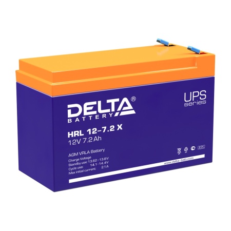 Батарея для ИБП Delta HRL 12-7.2 X 12В 7.2Ач