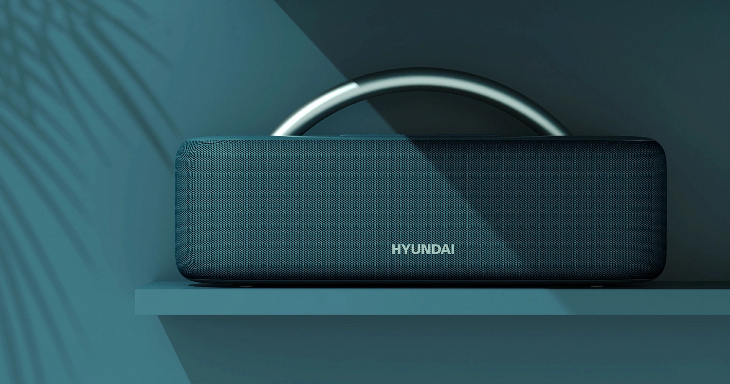 Колонка порт. Hyundai H-PS1028 черный 60W 2.0 BT 10м 4400mAh Колонка порт. Hyundai H-PS1028 черный 60W 2.0 BT 10м 4400mAh