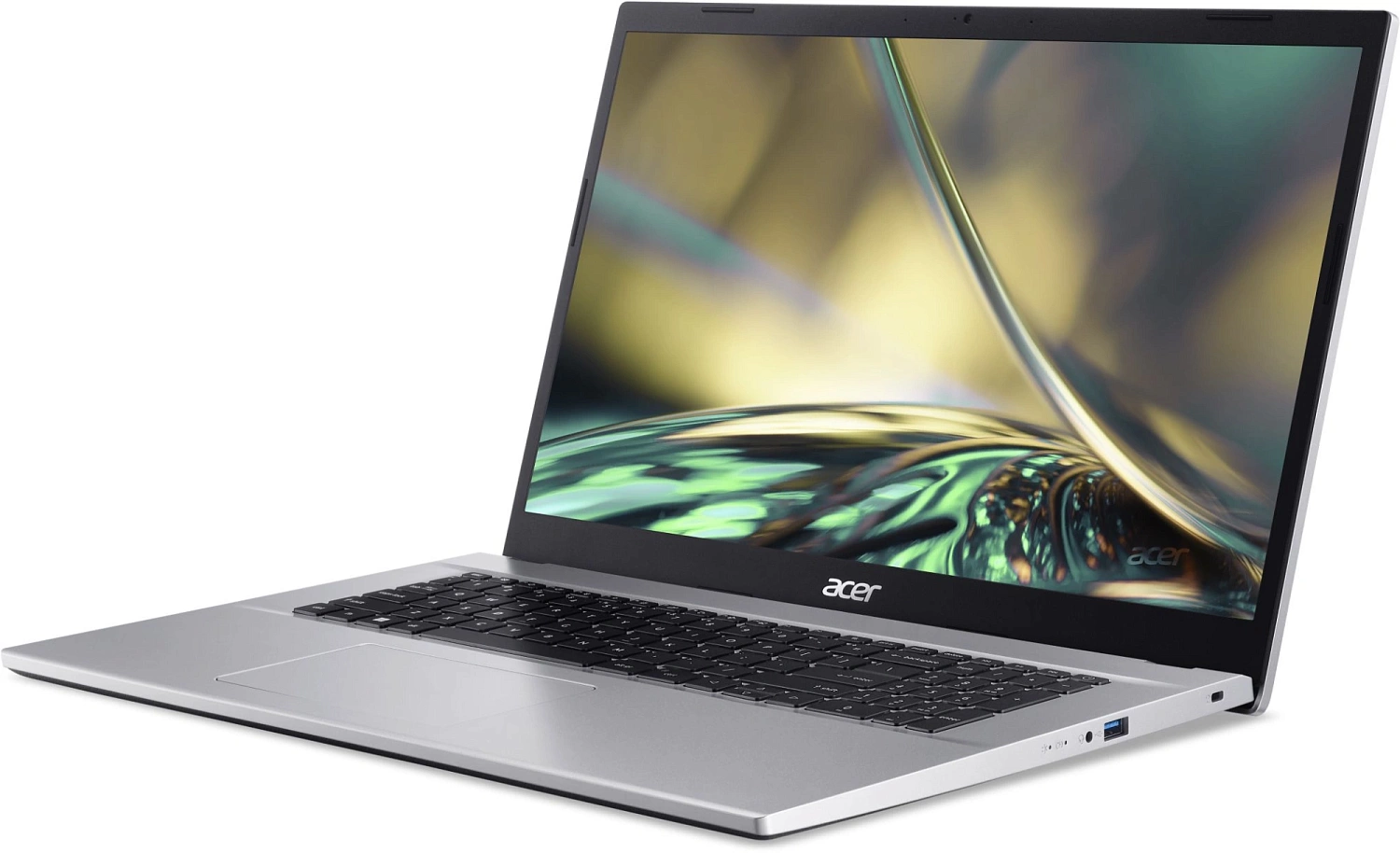 Ноутбук Acer Aspire 3 A317-54-388R Core i3 1215U 16Gb SSD512Gb Intel UHD Graphics 17.3" IPS FHD (1920x1080) без ОС silver WiFi BT Cam (NX.K9YER.009)