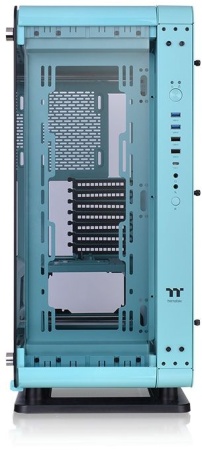 Корпус Thermaltake Core P6 TG Turquoise бирюзовый без БП ATX 10x120mm 6x140mm 2xUSB2.0 2xUSB3.0 audio bott PSU