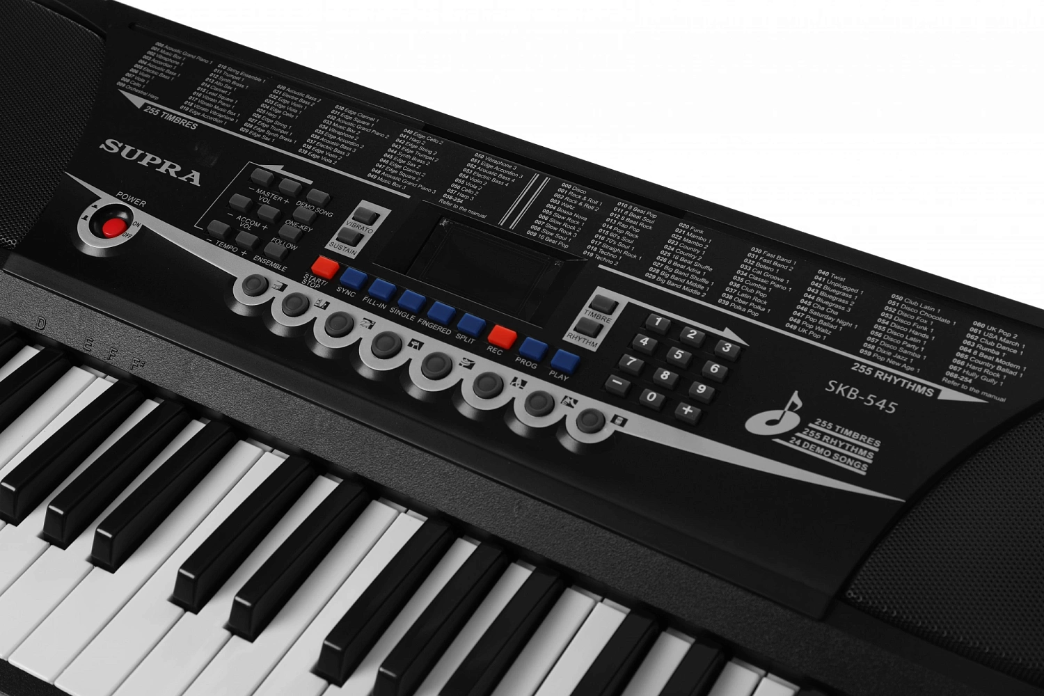 Синтезатор Supra SKB-545 54клав. черный