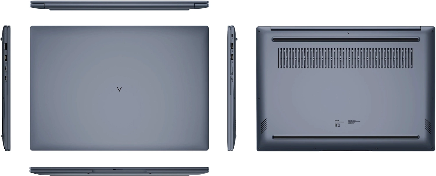 Ноутбук Digma Pro Pactos Ryzen 5 7430U 16Gb SSD512Gb AMD Radeon Graphics 16" IPS WUXGA (1920x1200) Windows 11 Pro dk.grey WiFi BT Cam 5500mAh (DN16R5-ADXW04)