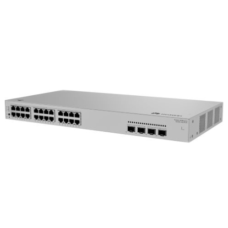 Коммутатор HUAWEI S220S-24LP4JX (L2, 24*10/100/1000BASE-T ports (195 W PoE+), 2*10GE SFP+ ports, 2*2.5GE SFP ports, built-in AC power)