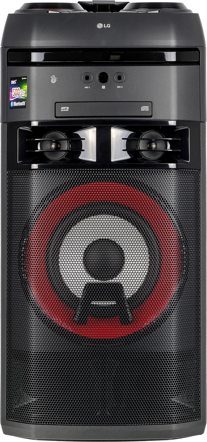 Микросистема LG OK65 черный 500Вт CD CDRW FM USB BT