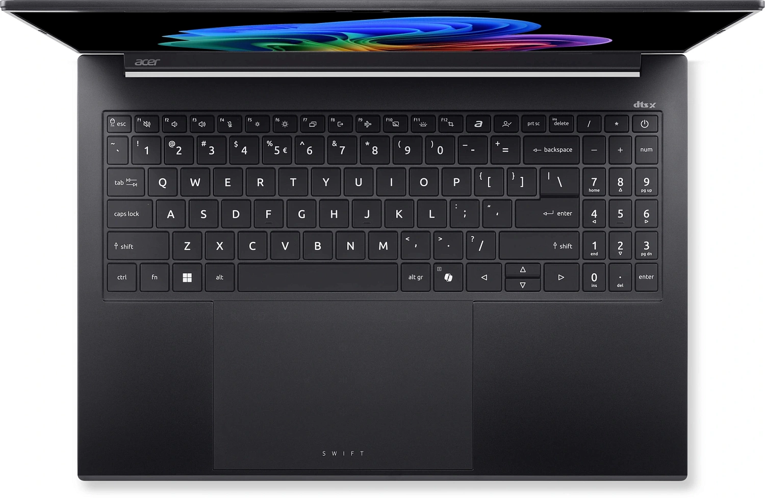 Ноутбук Acer Swift Go 16 SFG16-74-938Q Intel Core Ultra 9 288V/32Gb/SSD1Tb/16"/OLED/WUXGA+/2048x1280/120Hz/NoOS/Black (NX.JNMCD.004)