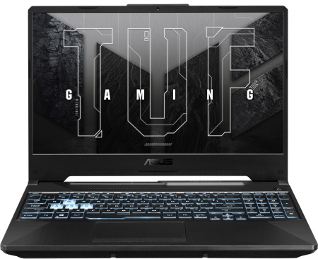 Ноутбук Asus TUF Gaming A15 FA506QM-HN128 Ryzen 7 5800H 16Gb SSD1Tb NVIDIA GeForce RTX 3060 6Gb 15.6" IPS FHD (1920x1080) noOS black WiFi BT Cam (90NR0607-M004A0)