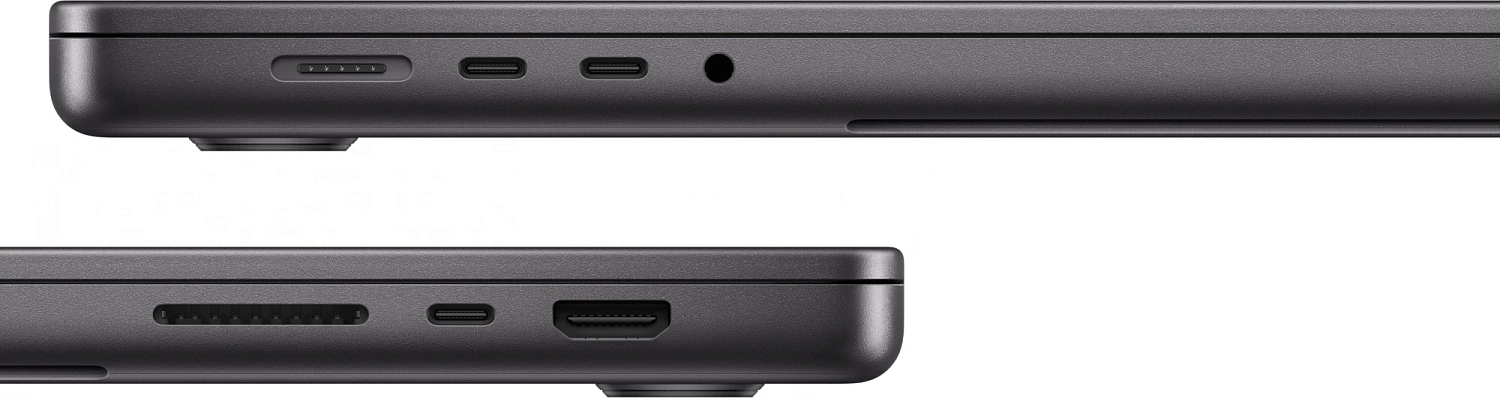 Ноутбук Apple MacBook Pro A2991 M3 Pro 12 core 36Gb SSD512Gb/18 core GPU 16.2" Retina XDR (3456x2234) Mac OS black WiFi BT Cam (MRW23LL/A)