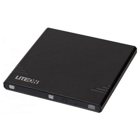 Привод DVD±R/RW LITEON USB2.0 eBAU108-11 Slim Black (eBAU108-11)