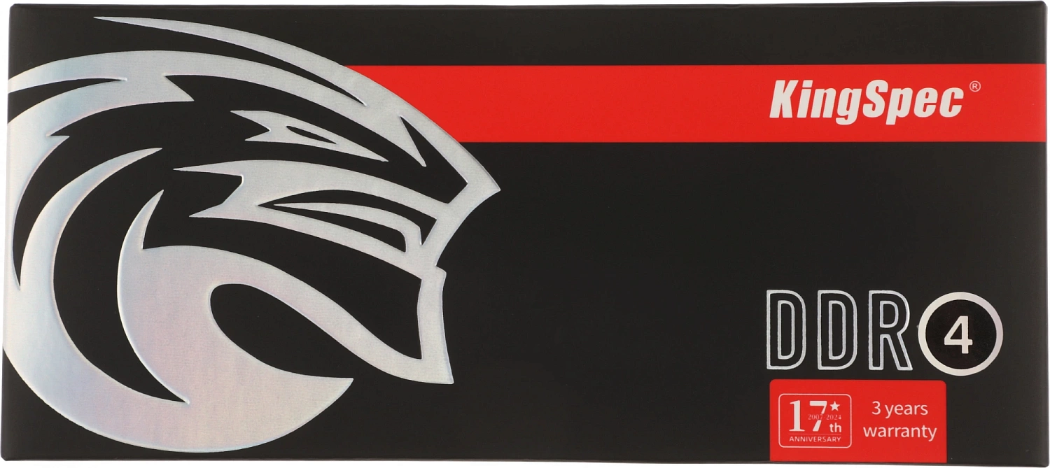 Память DDR4 16GB 3200MHz Kingspec KS3200D4P13516G RTL PC4-25600 CL17 DIMM 288-pin 1.35В dual rank Ret Память DDR4 16GB 3200MHz Kingspec KS3200D4P13516G RTL PC4-25600 CL17 DIMM 288-pin 1.35В dual rank Ret