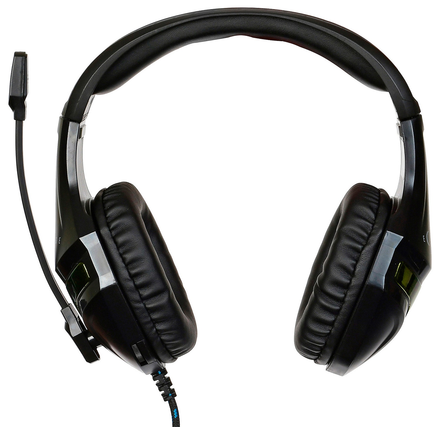 Наушники с микрофоном Оклик HS-L370G ECLIPSE черный 2м мониторные оголовье (1090730)