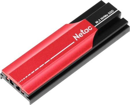 Ssd накопитель Netac SSD N950E Pro 1TB PCIe 3 x4 M.2 2280 NVMe 3D NAND, R/W up to 3350/2800MB/s, TBW 800TB, 1024MB DRAM buffer, with heat sink, 5y wty