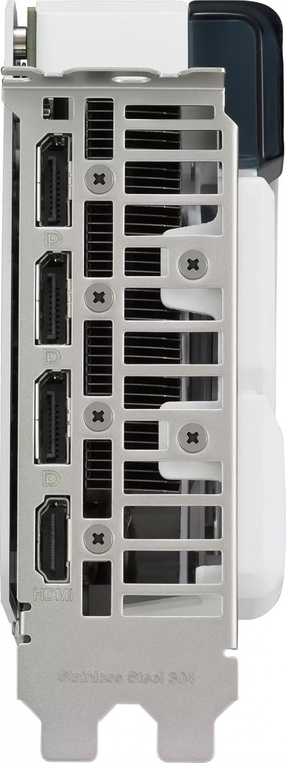 Видеокарта ASUS DUAL-RTX4060TI-O8G-WHITE//RTX4060TI HDMI*1 DP*3 8G D6; 90YV0J42-M0NA00